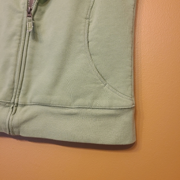 L.L. Bean | Women's Light Green Fleece Lined Vest (Size Small) - Picture 8 of 11